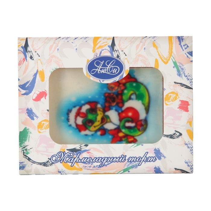 Мармеладный торт "Символ года", МИКС, 180 г