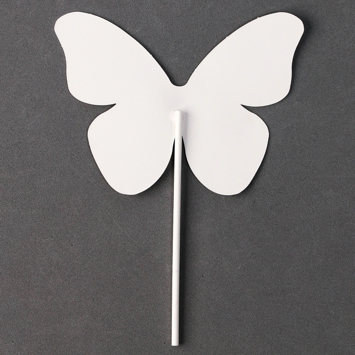 Набор топперов &laquo;Девушка с бабочками&raquo;, набор 7 шт., цвет розовый