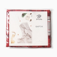 Фартук Этель "Уютное Рождество" 60х70 см, 100% хл, саржа 190 г/м2 Фартук Этель "Уютное Рождество" 60х70 см, 100% хл, саржа 190 г/м2