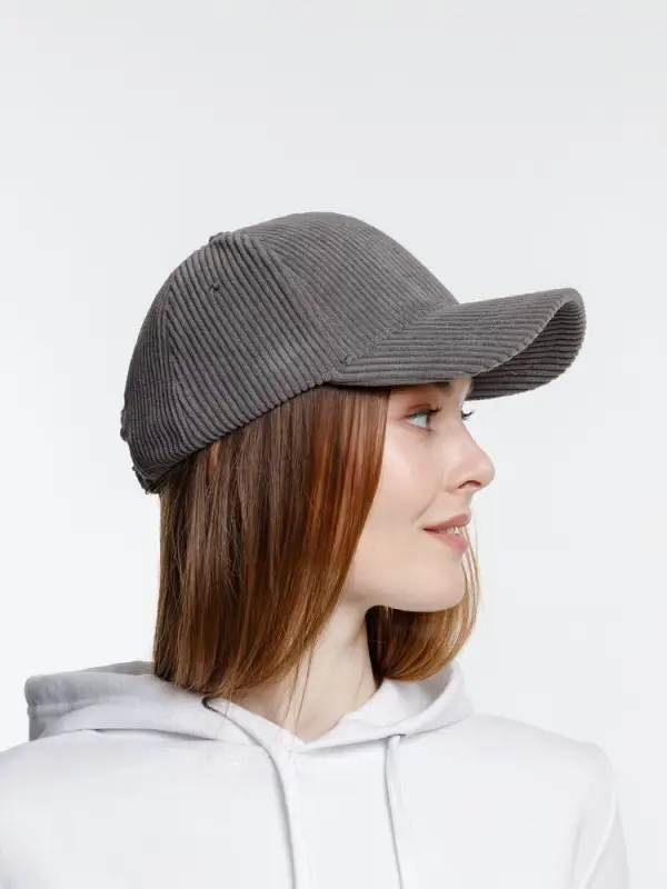 Бейсболка Soft Core, серая Бейсболка Soft Core, серая