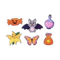 Гирлянда на ленте на Хэллоуин, фотобутафория, игра «Кошмарно веселый Хэллоуин». Гирлянда на ленте на Хэллоуин, фотобутафория, игра «Кошмарно веселый Хэллоуин».