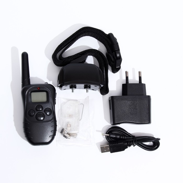 Электронный ошейник с двойным приёмником 998DR-2 , дрессировочный, до 300 м Электронный ошейник с двойным приёмником 998DR-2 , дрессировочный, до 300 м