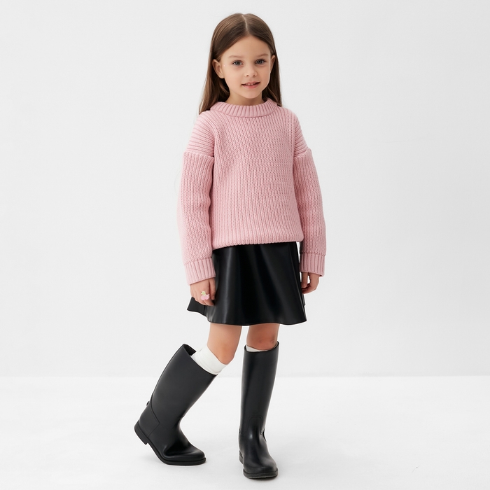 Джемпер детский KAFTAN, р.34 (122-128 см) розовый
