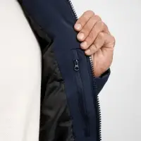 Куртка-парка унисекс Sfera, темно-синяя, размер M