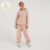 Брюки детские MINAKU: Basic Line KIDS цвет пудровый, рост 128 Брюки детские MINAKU: Basic Line KIDS цвет пудровый, рост 128