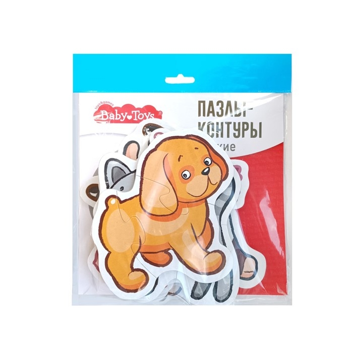 Пазлы-контурные &laquo;Домашние животные&raquo;, мягкий