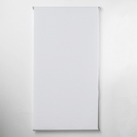 Штора рулонная «Механика», 100×180 см (с учётом креплений 3,5 см), цвет белый Штора рулонная «Механика», 100×180 см (с учётом креплений 3,5 см), цвет белый