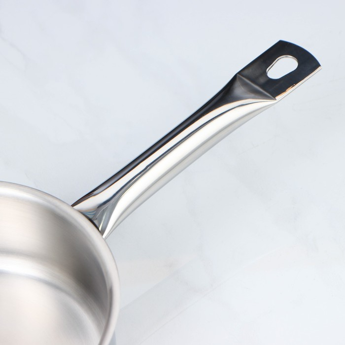 Сотейник, 1,2 л, d=16 см, h=6 см, металлическая крышка, капульное дно, индукция Сотейник, 1,2 л, d=16 см, h=6 см, металлическая крышка, капульное дно, индукция