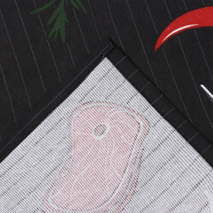 Полотенце кухонные Доляна Полотенце кухонные Доляна "Главный по мясу" 35х60 см, рогожка, 100% хл, 160г/м2