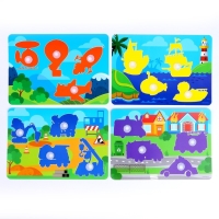 Развивающая игра на липучках &laquo;&lrm;Изучаем транспорт&raquo;&lrm;