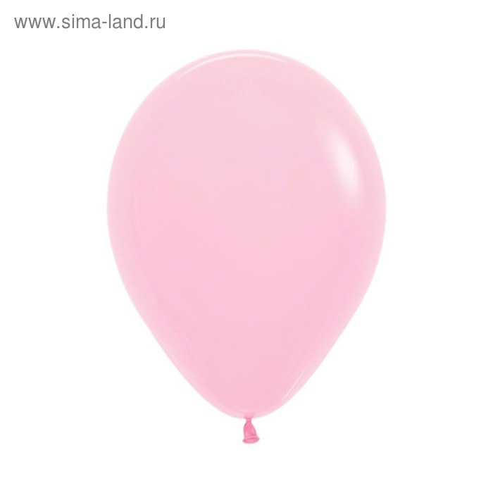 Шар латексный 12" матовый, пастель, набор 100 шт, МИКС