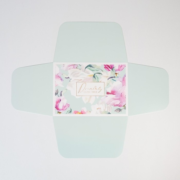 Коробка подарочная складная, упаковка, &laquo;Цветочная&raquo;, 20 х 15 х 10 см