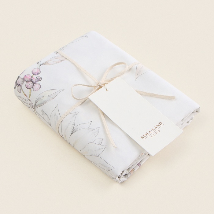 Набор наволочек SL Home Floral cover 70*70+3 см - 2 шт, сатин, 140 гр/м2, 100% хлопок Набор наволочек SL Home Floral cover 70*70+3 см - 2 шт, сатин, 140 гр/м2, 100% хлопок