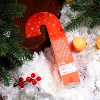 Новый год. Новогодний подарочный набор косметики. Бомбочки для ванны «Леденец», золотой, 3 шт по 70 Новый год. Новогодний подарочный набор косметики. Бомбочки для ванны «Леденец», золотой, 3 шт по 70