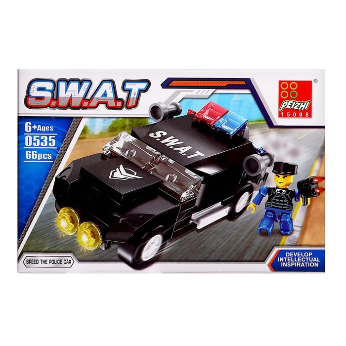 Конструктор Спецназ &laquo;Бронемобиль&raquo;, 66 деталей