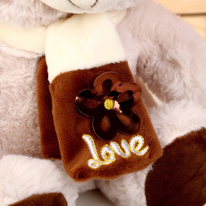 Мягкая игрушка «Мишутка в шарфе», 25 см, цвета МИКС Мягкая игрушка «Мишутка в шарфе», 25 см, цвета МИКС