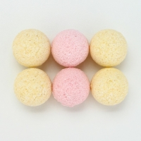 Подарочный набор косметики &laquo;Чудес&raquo;, бомбочки для ванны, 6 х 20 г, аромат клубничного мороженого, имбирного пряника и ванильного коктейля, Новый Год