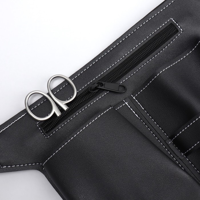 Сумка для мастера, 28 &times; 19,5 см, 2 кармана, 1 отдел, цвет чёрный