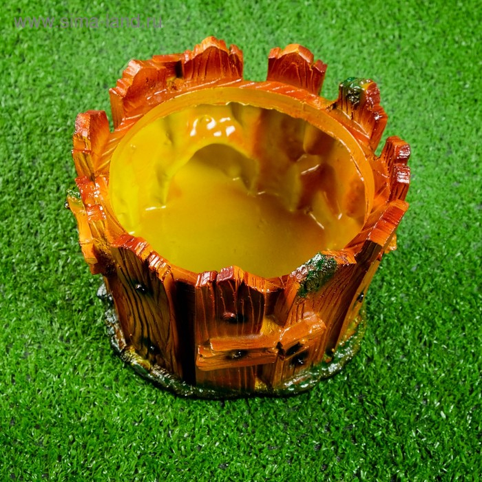 Фигурное кашпо "Собака у забора" 20х20х15см