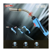 Горелка WELDESTAR 15, MIG/MAG, 180 A, d=0.6-1 мм, ПВ 60%, 3 м, воздушное охлаждение Горелка WELDESTAR 15, MIG/MAG, 180 A, d=0.6-1 мм, ПВ 60%, 3 м, воздушное охлаждение