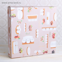 Набор салатников керамических на деревянной подставке &laquo;Эстет. Лист&raquo;, 4 предмета: 50 мл, цвет белый