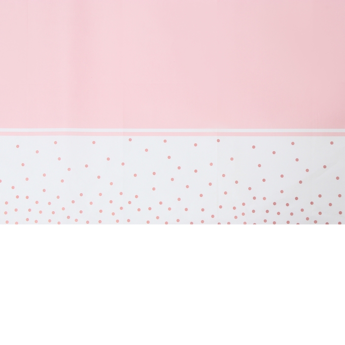 Скатерть &laquo;Конфетти&raquo;, розовый цвет, 120х180 см