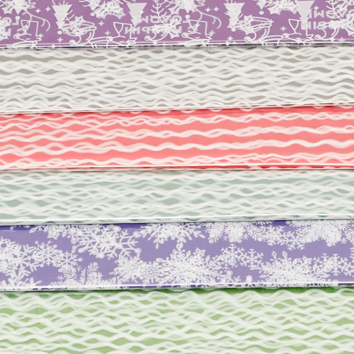 Пакет Пакет "Подарочный", с жестким дном, микс, 14 х 22 х 55 см