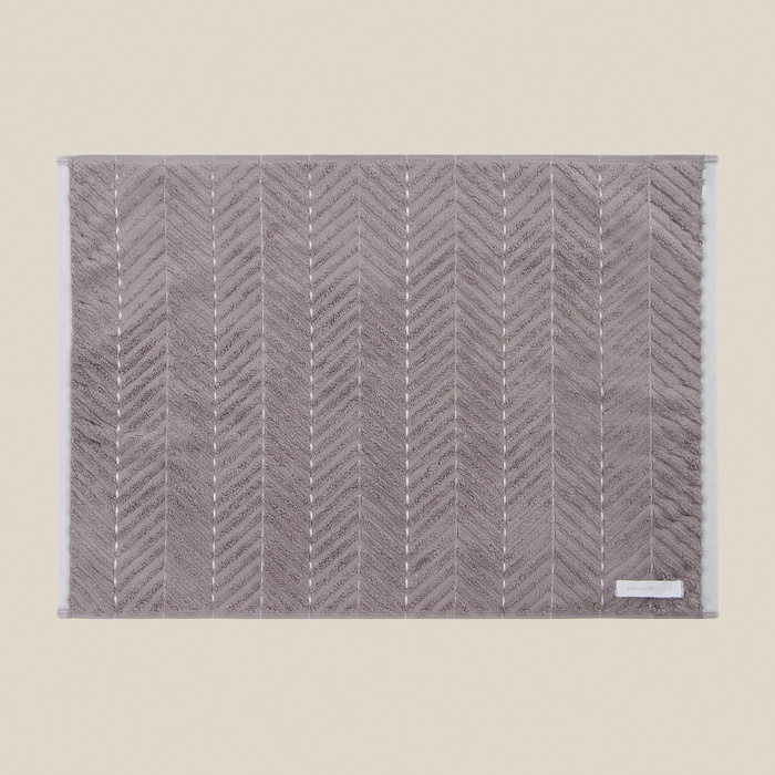 Коврик махровый SL HOME: Lines Коврик махровый SL HOME: Lines "Софт Мист" 50х70 см, 100% хлопок, 750 г/м2