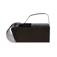 Плодосъёмник ягодный &laquo;Клюква&raquo;, с заслонкой, с ручкой, металлический, цвет МИКС