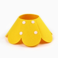 Ветеринарный защитный воротник для кошек и собак, желтый, размер S (обх. шеи 9-11 см) Ветеринарный защитный воротник для кошек и собак, желтый, размер S (обх. шеи 9-11 см)