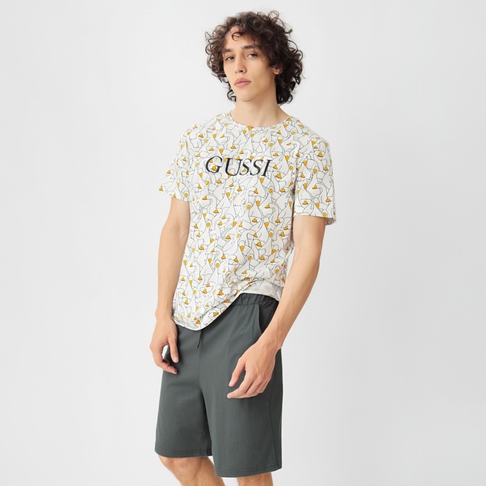 Пижама мужская (футболка и шорты) KAFTAN Gussi, р-р 50 Пижама мужская (футболка и шорты) KAFTAN Gussi, р-р 50