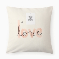 Чехол на подушку Этель "Любовь", 40*40 см, 100 п/э, велюр Чехол на подушку Этель "Любовь", 40*40 см, 100 п/э, велюр
