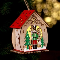 Новогодний декор с подсветкой &laquo;Щелкунчик&raquo; 9 &times; 7 &times; 11 см