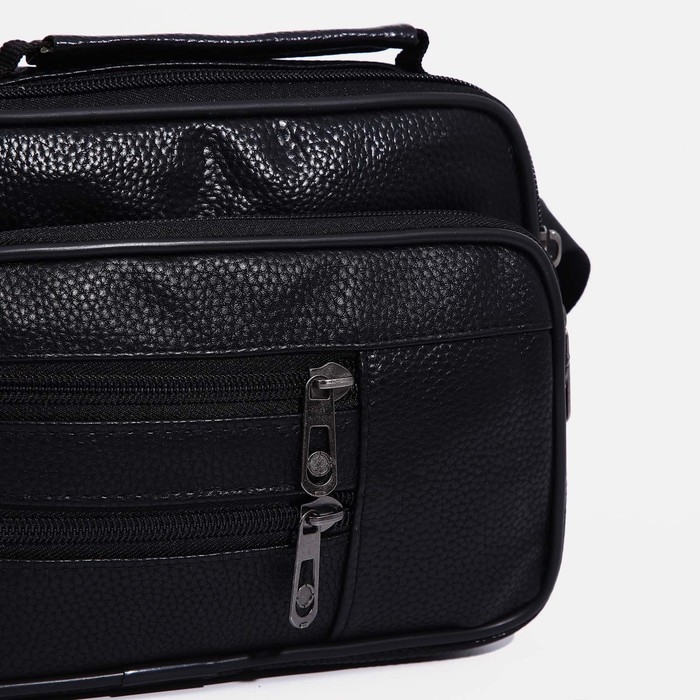 Сумка мужская, цвет чёрный Сумка мужская, цвет чёрный