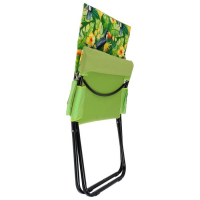 Кресло - шезлонг Nika, 85 x 64 x 86 см, принт туканами Кресло - шезлонг Nika, 85 x 64 x 86 см, принт туканами