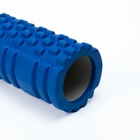 Ролик массажный Sangh, 29х9 см, цвет синий Ролик массажный Sangh, 29х9 см, цвет синий