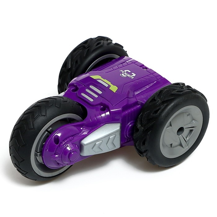 Перевёртыш радиоуправляемый &laquo;Трюкач&raquo;, свет, цвет фиолетовый