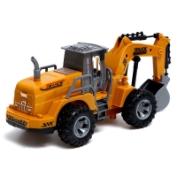 Экскаватор радиоуправляемый &laquo;Стройка&raquo;, работает от батареек