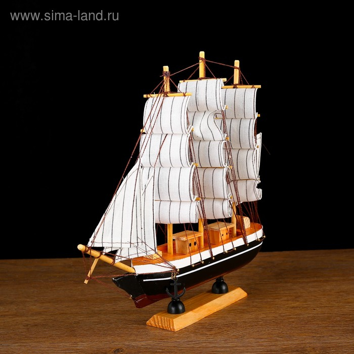 Корабль сувенирный средний «Пилад», борта тёмные, 33х31х5 см Корабль сувенирный средний «Пилад», борта тёмные, 33х31х5 см