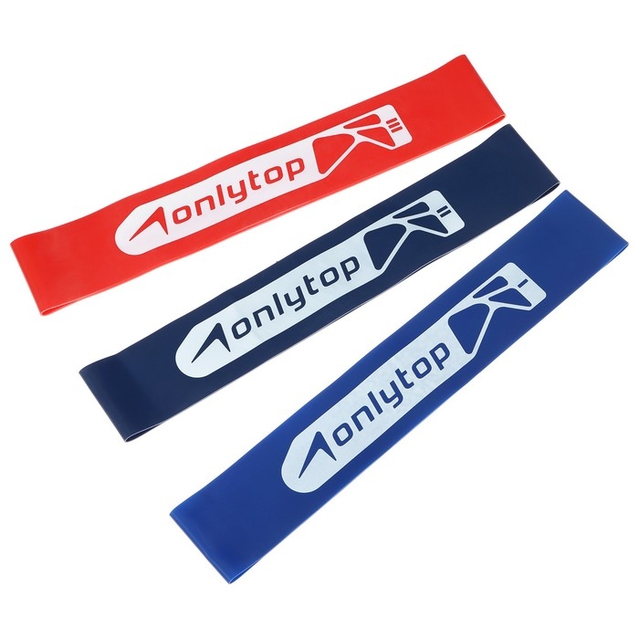 Набор для фитнеса ONLYTOP «Геометрия»: 3 фитнес-резинки, бутылка для воды, массажный мяч Набор для фитнеса ONLYTOP «Геометрия»: 3 фитнес-резинки, бутылка для воды, массажный мяч