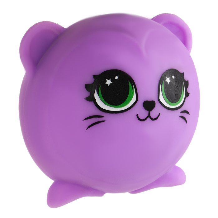 Антистресс сквиш мялка &laquo;Кошечка&raquo;,с пастой, в пакете