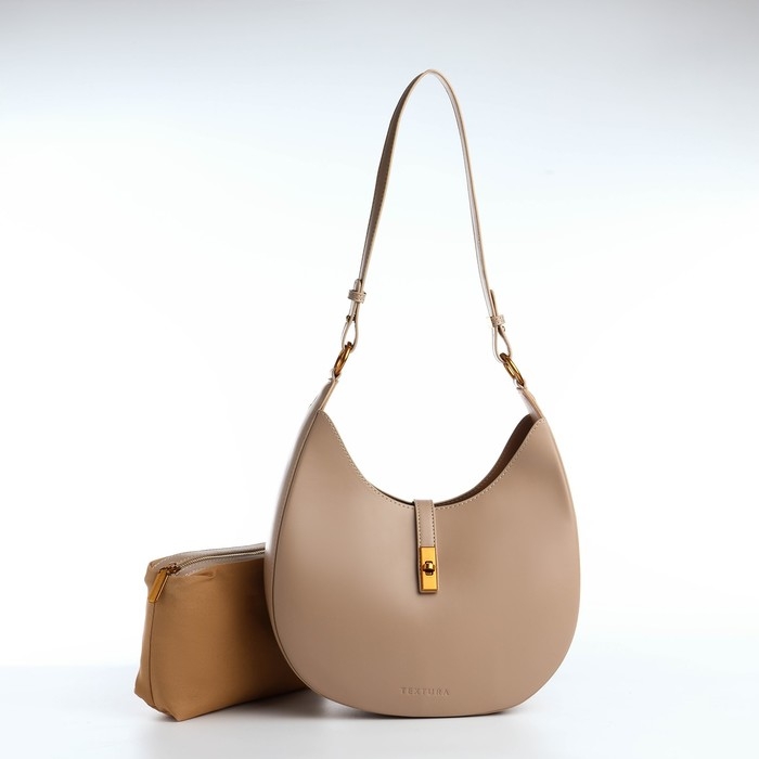 Сумка женская TEXTURA, косметичка, средний размер, цвет бежевый Сумка женская TEXTURA, косметичка, средний размер, цвет бежевый