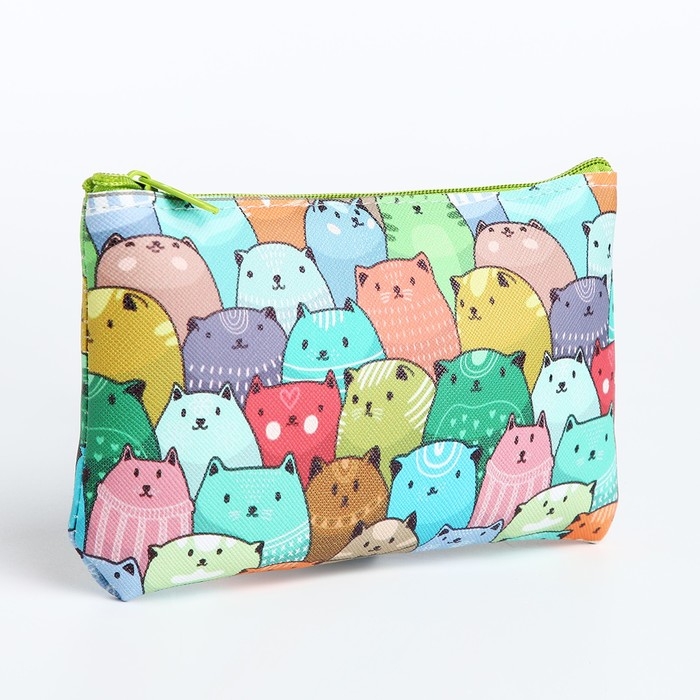 Косметичка на молнии, цвет разноцветный Косметичка на молнии, цвет разноцветный