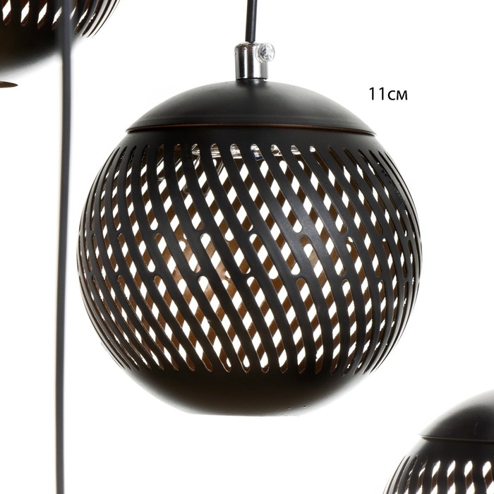 Каскад "Билли" 10LED+3LED 79Вт ПДУ черный 40х40х200см BayerLux