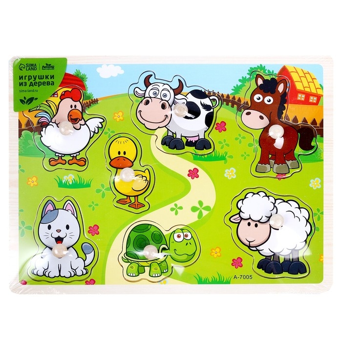 Рамка-вкладыш &laquo;Домашние животные&raquo;