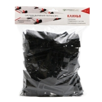 Средство выравнивания плитки Клин. набор 100 штук Средство выравнивания плитки Клин. набор 100 штук