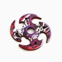 Деревянное оружие, детское сувенирное «Сюрикен», МИКС, 8 см Деревянное оружие, детское сувенирное «Сюрикен», МИКС, 8 см