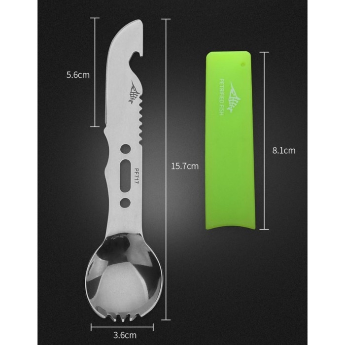 Устройство многофунциональное туристическое, 8в1, микс Устройство многофунциональное туристическое, 8в1, микс