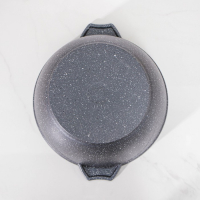 Кастрюля «Гранит», 5 л, d=26 см, h=13 см, антипригарное покрытие, цвет серый Кастрюля «Гранит», 5 л, d=26 см, h=13 см, антипригарное покрытие, цвет серый