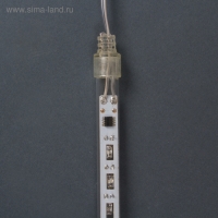 Гирлянда «Сосулька» тающая 0.3 м, IP44, прозрачная нить, 18 LED, свечение белое, переливы, 220 В Гирлянда «Сосулька» тающая 0.3 м, IP44, прозрачная нить, 18 LED, свечение белое, переливы, 220 В